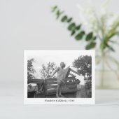 Carte Postale Direction Californie, années 1930 (Debout devant)