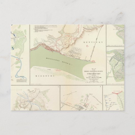 Carte Postale Direction des jeunes Columbus, Ky (Devant)