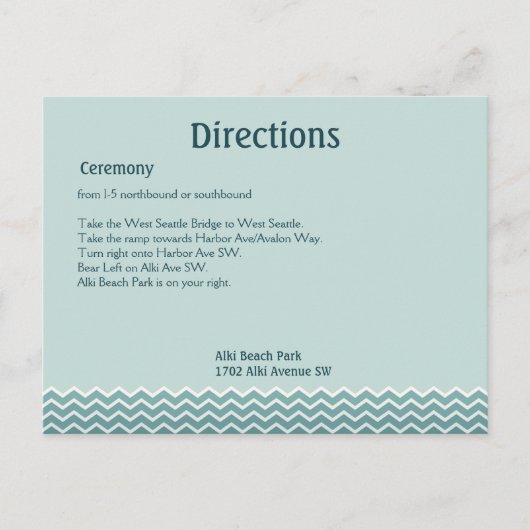 Carte Postale Direction des Mariages de baleines (Devant)