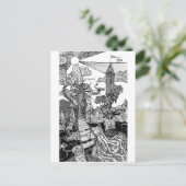 Carte Postale Direction droite (Debout devant)