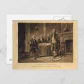 Carte Postale Dirigeants du Congrès continental par A. Tholey (Devant / Derrière)