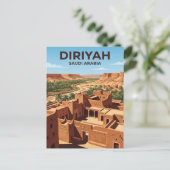 Carte Postale Diriyah Arabie saoudite (Debout devant)
