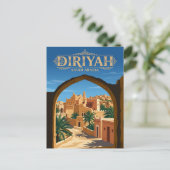 Carte Postale Diriyah (quartier d'At-Turaif) Arabie saoudite (Debout devant)
