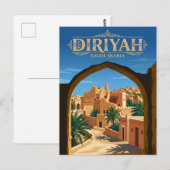Carte Postale Diriyah (quartier d'At-Turaif) Arabie saoudite (Devant / Derrière)