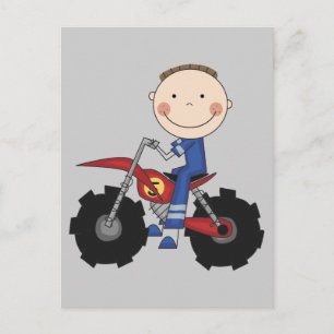 Carte Postale Dirt Bike - Tshirts et cadeaux pour garçons