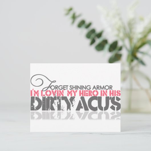Carte Postale Dirty ACU (Debout devant)