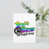 Carte Postale DIRTY ELECTRO Toute la nuit DJ (Debout devant)