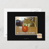 Carte Postale Dis veggee haz l'EBIL (Devant / Derrière)