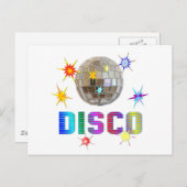 Carte Postale Disco (Devant / Derrière)