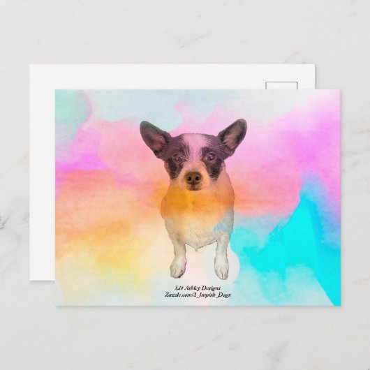 Carte postale disco de Zoey (Devant / Derrière)