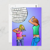 Carte Postale Disco Divas (Devant / Derrière)