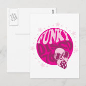 Carte Postale Disco Funky (Devant / Derrière)