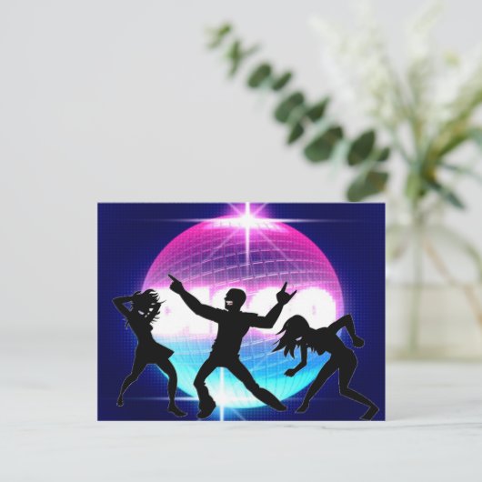Carte Postale Disco Nightclub (Debout devant)