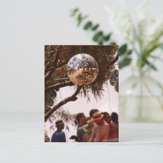 Carte postale Disco Outdoor (Debout devant)