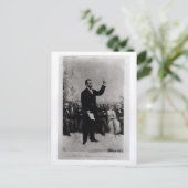 Carte Postale Discours de Lincoln à Gettysburg, 1895 (Debout devant)