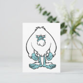 Carte Postale Disgruntled Yeti (Debout devant)