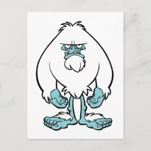 Carte Postale Disgruntled Yeti