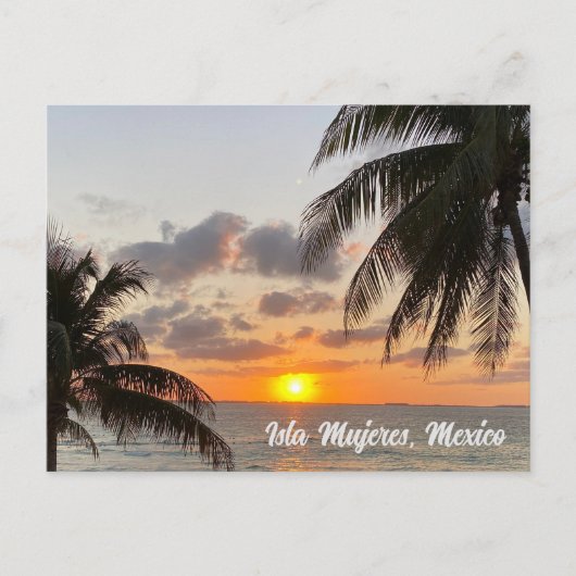 Carte postale d'Isla Mujeres, Mexique (Devant)