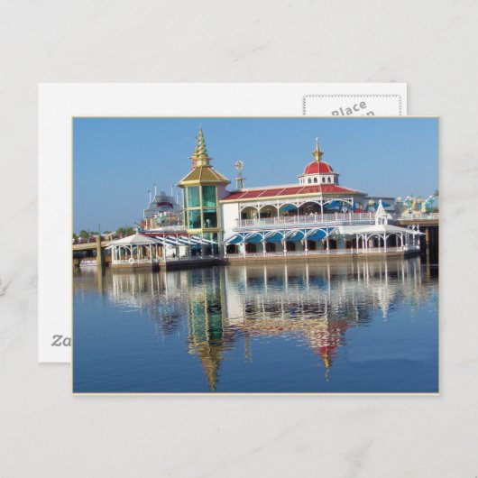 Carte Postale Disneyland (Devant / Derrière)