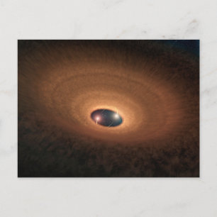 Carte Postale Disque D'Étoiles De Matériel Dusty