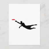 Carte Postale Disque golf frisbee (Devant)