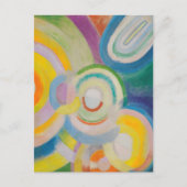 Carte Postale Disques colorés | Robert Delaunay (Devant)