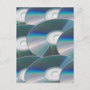 Carte Postale Disques DVD