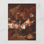 Carte Postale Dissolute House par Jan Steen (Devant)
