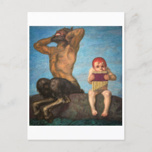 Carte Postale Dissonance Franz von Stuck