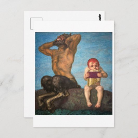 Carte Postale Dissonance | Franz von Stuck | (Devant / Derrière)