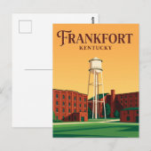 Carte Postale Distillerie Buffalo Trace USA (Devant / Derrière)