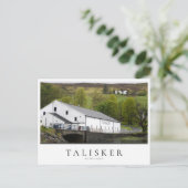 Carte Postale distillerie de whisky Talisker sur Skye, Écosse (Debout devant)
