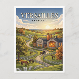Carte Postale Distillerie Woodford Reserve Versailles Kentucky
