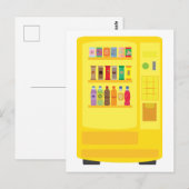 Carte Postale Distributeur automatique (Devant / Derrière)
