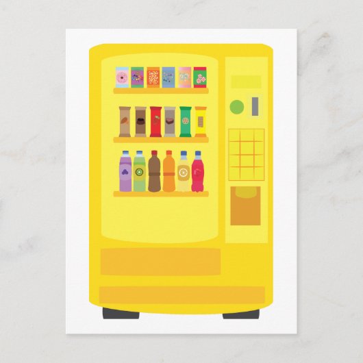 Carte Postale Distributeur automatique (Devant)