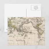 Carte Postale distribution des Indo germaniques (Devant / Derrière)