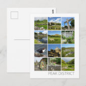 Carte Postale District de Peak (Devant / Derrière)