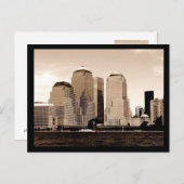 Carte Postale District financier de NYC (Devant / Derrière)