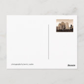 Carte Postale District financier de NYC (Dos)