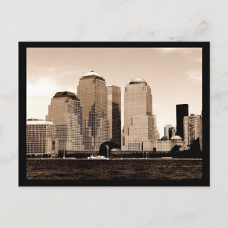 Carte Postale District financier de NYC