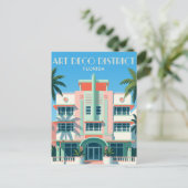 Carte Postale District historique Art déco USA (Debout devant)