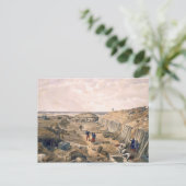 Carte Postale Ditch du Bastion du Mat, assiette de "Le Siège (Debout devant)