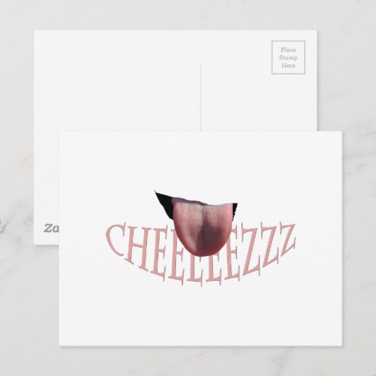 Carte Postale Dites Fromage ! (Devant / Derrière)