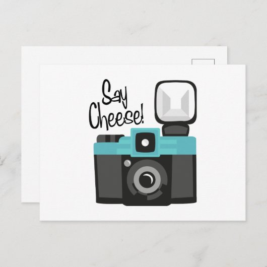 Carte Postale Dites Fromage (Devant / Derrière)