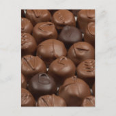 Carte Postale Dites-le avec du chocolat ! (Devant)