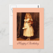 Carte Postale Dites-le avec Rose (Devant / Derrière)