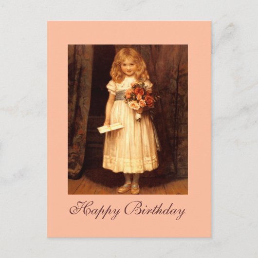 Carte Postale Dites-le avec Rose (Devant)