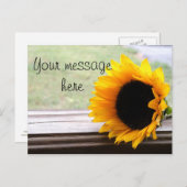 Carte Postale Dites-le dans les tournesols (Devant / Derrière)