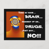 CARTE POSTALE "DITES NON ! ! !" (Devant)