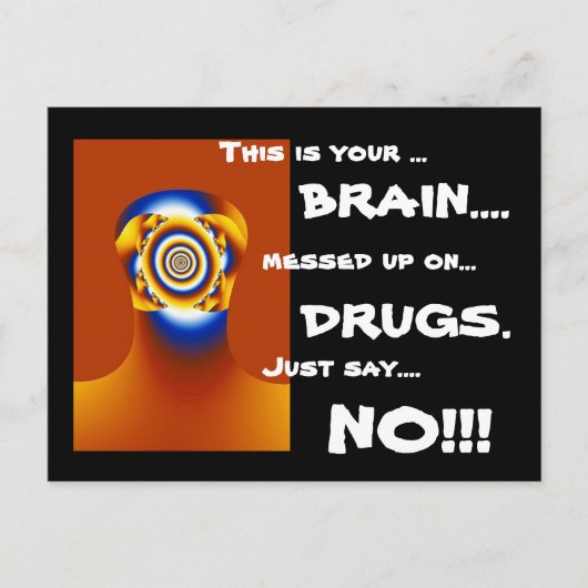 CARTE POSTALE "DITES NON ! ! !" (Devant)